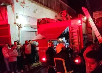 تفاصيل حريق رأفت صيام بالمنصورة.. مصرع ثلاثة وإصابة عشرة وانتقال محافظ الدقهلية ومدير الأمن لموقع الحادث