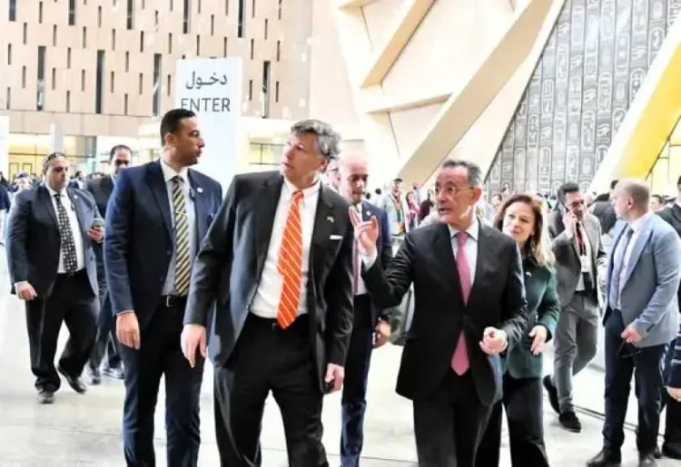 زيارة دبلوماسية رفيعة إلى المتحف المصري الكبير تبرز مكانة مصر الثقافية والسياحية عالميا