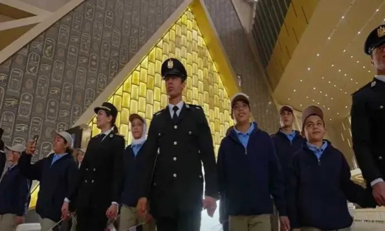 فيديو الملتقى التاسع لمبادرة ”جيل جديد” وزيارة الشباب للمتحف المصري الكبير