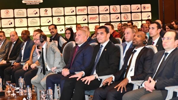 وزير الرياضة يشهد المؤتمر الصحفي للإعلان عن تأسيس رابطة الأندية الإفريقية