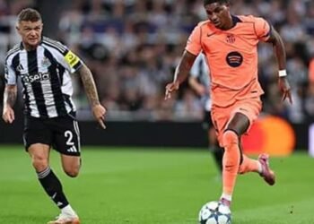 التعادل اﻹيجابي 1-1 يحسم لقاء الذهاب بين برشلونة ونيوكاسل